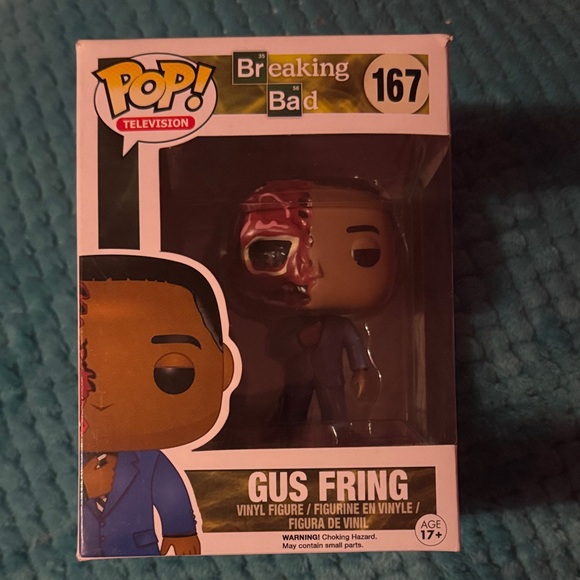Breaking Bad Gus Fring Vinyl Figure Funko Pop Television 167 Original Villain